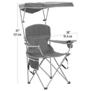 QUIK SHADE MAX SHADE HIGH AND WIDE FOLDING CAMP TILT UV SUN PROTECTION - BLUE - Like New