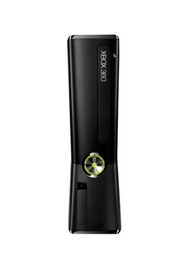 Xbox 360 Slim 250GB Console with Controller RKH-00041 - GLOSSY BLACK/SILVER - Like New