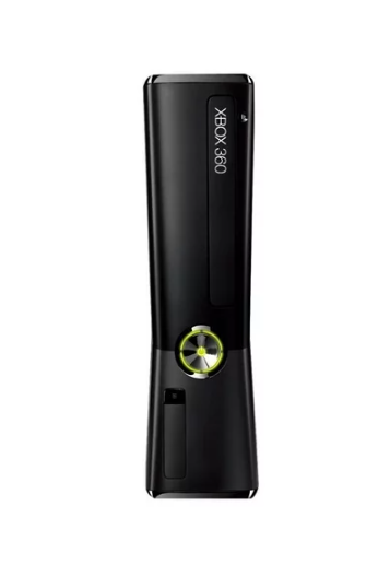 Xbox 360 Slim 250GB Console with Controller RKH-00041 - GLOSSY BLACK/SILVER Like New