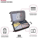 SWISSGEAR HARDSIDE EXPANDABLE LUGGAGE BLACK 3-PIECE SET (18/23/27) - - BLACK - Brand New