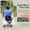 SuperHandy Passport Mobility Scooter GUT112-2BAT - Foldable, 3 Wheel, Airline - Like New