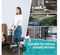 ELENKER YF-9002A STEERABLE DELUXE MEDICAL KNEE WALKER 10" WHEELS - SILVER - Brand New