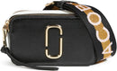 Marc Jacobs Women's The Snapshot MJ Cross Body Bag - New Black Multi - Brand New