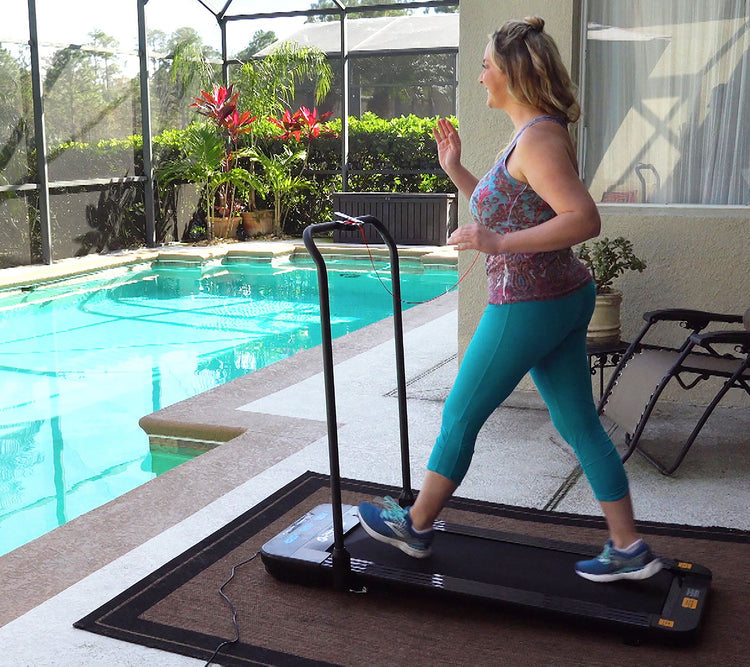 FITNATION SLIMLINE TREADMILL - BLACK - Like New
