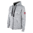 CANADA WEATHER GEAR MEN'S FULL ZIP HOODIE, LIGHT GRAY, MEDIUM - Brand New