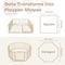 Comfy Cubs Baby Gate Playpen - 57 x 57 x 25 in, Extends Up to 228” - Pine Wood - Like New