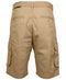 BLU ROCK MEN'S FLEX STRETCH CARGO SHORTS 30 - KHAKI - Brand New
