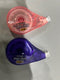 BIC WITE-OUT EZ CORRECT CORRECTION TAPE, 39.3 FEET, 2 PACK, ORANGE/PURPLE CASING - Brand New