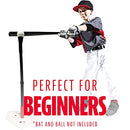 FRANKLIN SPORTS MLB ANTI-TIP ADJUSTABLE KIDS BATTING TEE white - Like New