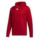 ADIDAS MEN'S TEAM ISSUE PULLOVER HOODIE - SIZE: MEN S - RED/WHITE - Like New