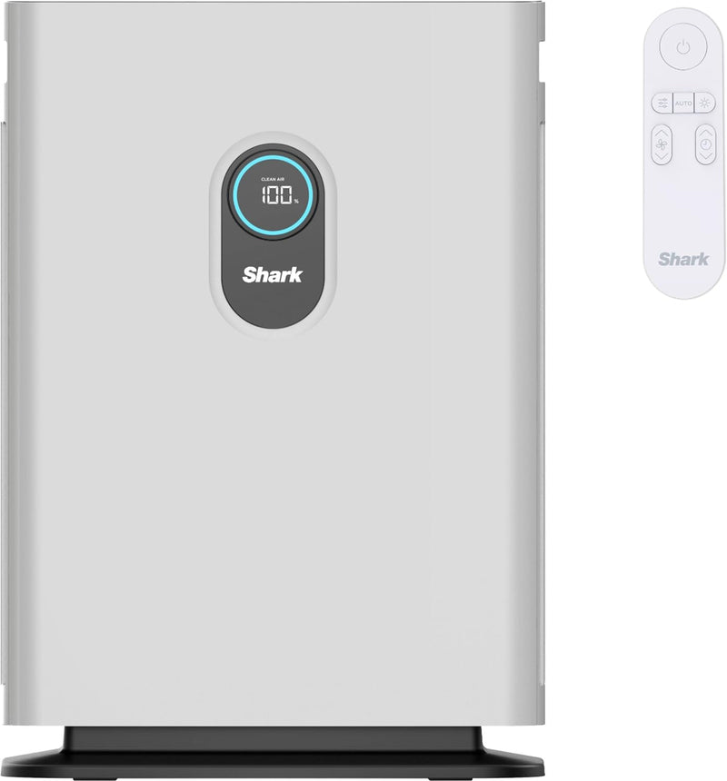Shark HE401 Air Purifier with Anti-Allergen Advanced Odor Lock -White - Like New