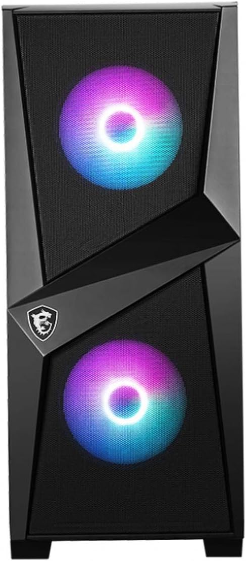 MSI Codex R (Tower) Gaming Desktop i5-10400F 16GB 512GB SSD RTX 3060 Ti - BLACK - Like New