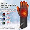 PBUKER HEATED GLOVES LINERS MEN/WOMEN-THIN ELECTRIC WARMING GLOVES,BK, 2XL - Like New