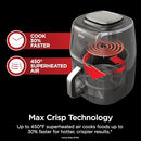 Ninja AF171 EzView Air Fryer Max XL Capacity 7 functions, AF171QGY - Gray - Like New