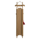 Glitzhome Wooden Welcome Sign for Porch Farmhouse Christmas Wall Hanging Snowman - Like New