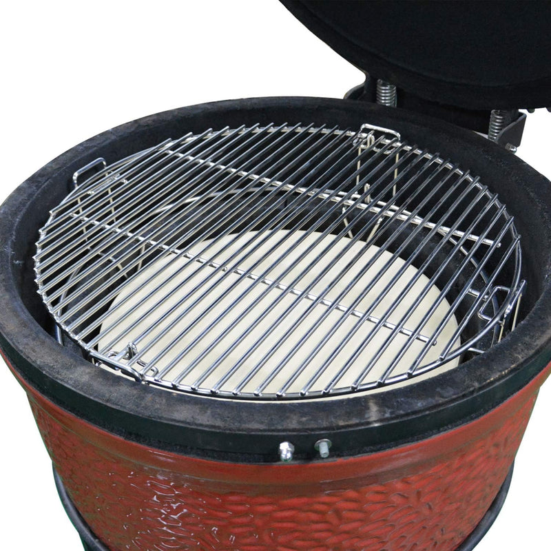 Only fire Cooking System Fit for Large Big Green Egg, Large Grill Dome Like New