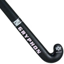 GRYPHON Outdoor Composite Field Hockey Stick - Flow, Black - Brand New