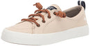 SPERRY WOMEN'S CREST VIBE CORE SNEAKER - SIZE: WOMEN 6.5 - LINEN BROWN - Like New