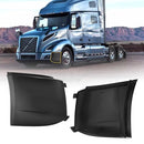 UNITEDLU Corner PLASTIC Bumper pair for Volvo VNL Truck Series - Black - Brand New