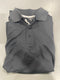 REEBOK SHORT SLEEVE POLO - SIZE: WOMEN L - GRAY/WHITE - Like New