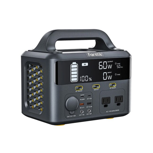 Fanttik Evo 300-Watt Portable Power Station USAKKRDN1030761 - BLACK - Like New