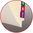 SMEAD END TAB FILE FOLDER SHELF-MASTER MANILA 100 PER BOX 27110 - Like New