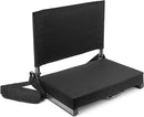 Cascade Mountain Tech Deluxe Stadium Seat One Size Black Ultra Padded - Black - Like New
