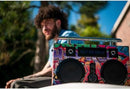 Bumpboxx Bluetooth Boombox Ultra Retro Boombox Bluetooth Speaker B0CSKR31Z4 - Brand New