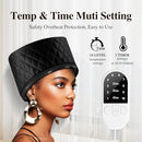 Heat Cap for Deep Conditioning Hair Steamer Home Use 10-Level Heats Up Quickly - Brand New