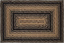 IHF HOME DECOR EBONY AREA RUG 2-FT 3-IN 4-FT RECTANGLE - EBONY - Like New