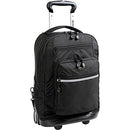 J World New York Sundance II Rolling Backpack - Black - Brand New