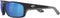 Costa Del Mar Men's Jose Pro Polarized Rectangular Sunglasses -Matte Black Blue Like New