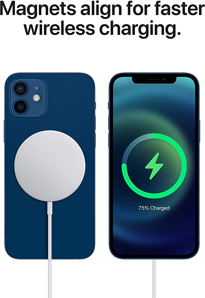 Apple MagSafe Charger Wireless Charger Fast Charging USB-C MHXH3AM/A, 1M - White - Brand New