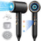 CRDMTK IONIC HAIR DRYER,BLOW DRYER, WITH DIFFUSER & NOZZLE STL8108PRO - BLACK - Like New