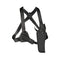 UNCLE MIKE'S KODRA NYLON SIDEKICK VERTICAL SHOULDER HOLSTER, SIZE 3 - BLACK - Like New