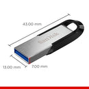 SANDISK 128GB ULTRA FLAIR USB 3.0 FLASH DRIVE SDCZ73-128G-G46 - BLACK - Like New