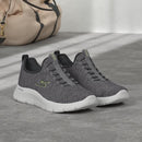 216484 Skechers Men's Go Walk Flex Ultra, Grey/Lime, 10 - Brand New
