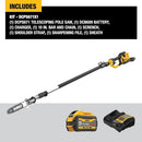 DEWALT DW 60V TELESCOPING POLE SAW - YELLOW/BLACK - Like New