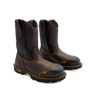 CEBU MEN'S FARMER STEEL TOE - SIZE: MEN 10.5 - BROWN CAFE - Like New