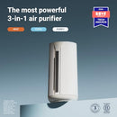 BLUEAIR COMFORTPURE MOST POWERFUL 3-IN-1 AIR PURIFIER - GRAY AND WHITE - Like New
