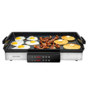 KALORIK MAXX 2-IN-1 ELECTRIC GRIDDLE DOUBLE COOKTOP, FH-3011E - STAINLESS STEEL Like New