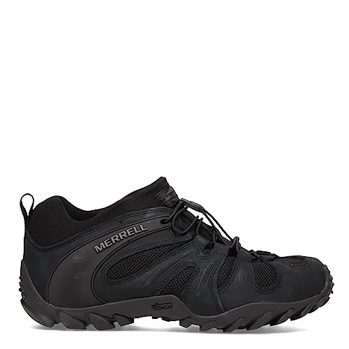 MERRELL MEN'S CHAMELEON 8 TACTICAL WORK SHOES, NUBUCK & MESH - SIZE: 9.5 (W 9.5) - Like New