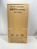 GOXIS DIGITAL TV ANTENNA AMPLIFIER BOOSTER 950+ MILES HD 4K 1080P - BLACK - Like New