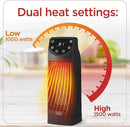 BLACK+DECKER Oscillating Space Heater Remote Control 1500W - Scratch & Dent