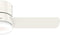 HUNTER FAN COMPANY 44" LED KIT 59452 LOW PROFILE 44" CEILING FAN - FRESH WHITE - Like New