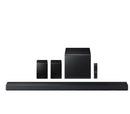 SAMSUNG Q-SERIES 5.1.2 CH SOUNDBAR WITH SUBWOOFER REAR SPEAKERS - TITAN BLACK - Like New