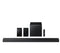 SAMSUNG Q-SERIES 5.1.2 CH SOUNDBAR WITH SUBWOOFER REAR SPEAKERS - TITAN BLACK - Like New