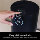 Shark HP100 Air Purifier w/NanoSeal HEPA, 500 Sq.ft, 99.98% - Charcoal Gray - Like New