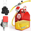 Keimi Portable Fuel Transfer Pump with Auto-Stop, 3.2 Gallon per Min - Like New
