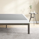 NOVILLA BOX SPRING FOR QUEEN BED 4-INCH METAL BED MATTRESS NO - Scratch & Dent
